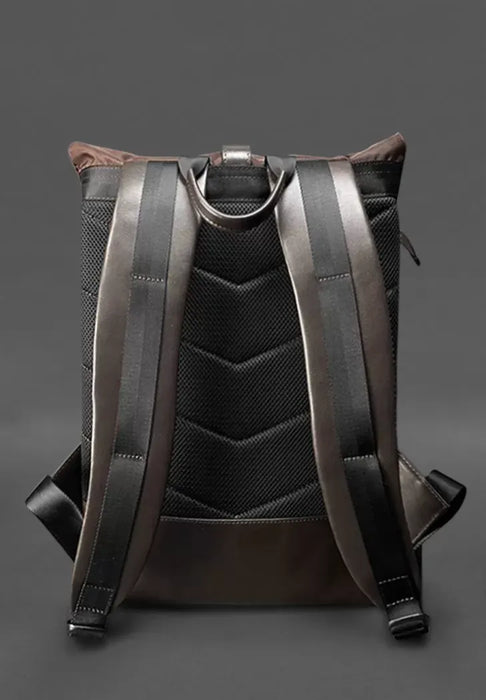 Urban Dark Brown Backpack – Sleek and Functional Design for Daily Use