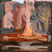 Between Life and the Abyss – Large Abstract Oil Painting on Canvas