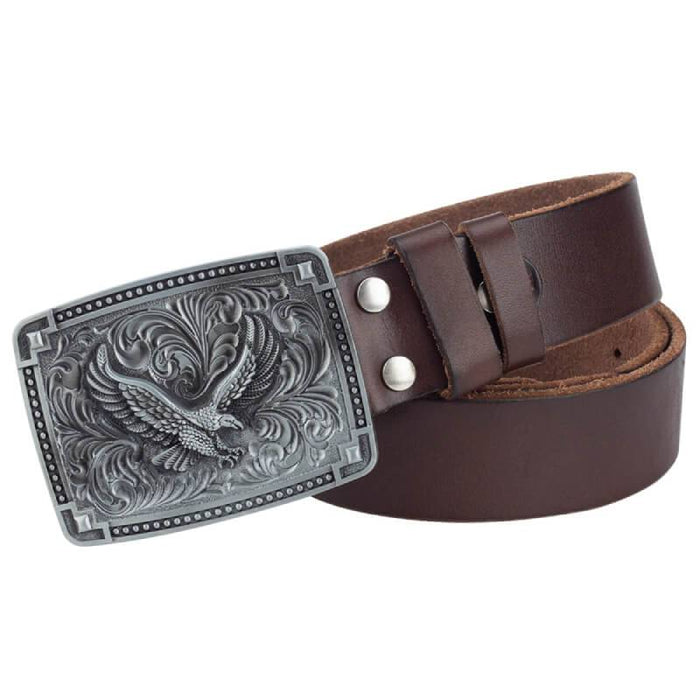 Stylish leather belts for men