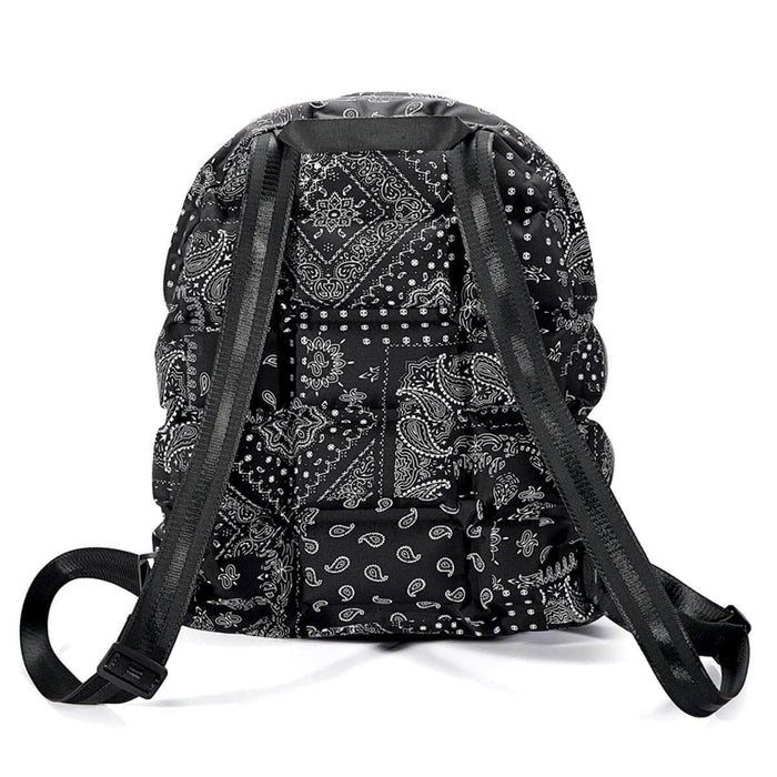 Soft Air-tight Lightweight Fashion Black Gangsta Backpack