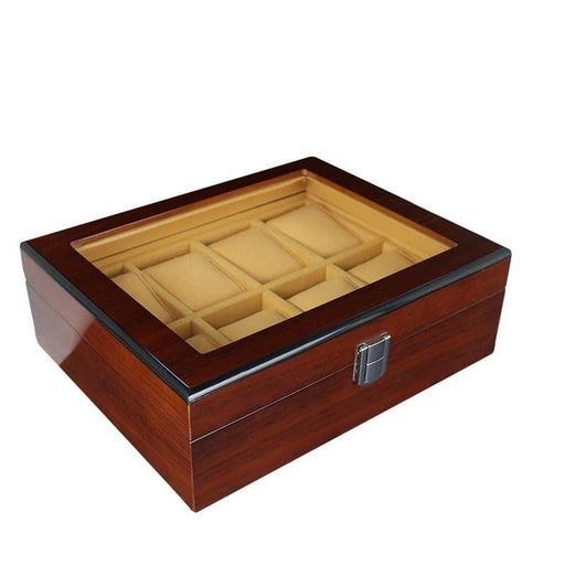 High-Quality Wooden Watch Storage Box
