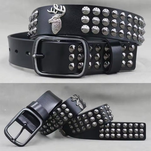 streetwear leather belt