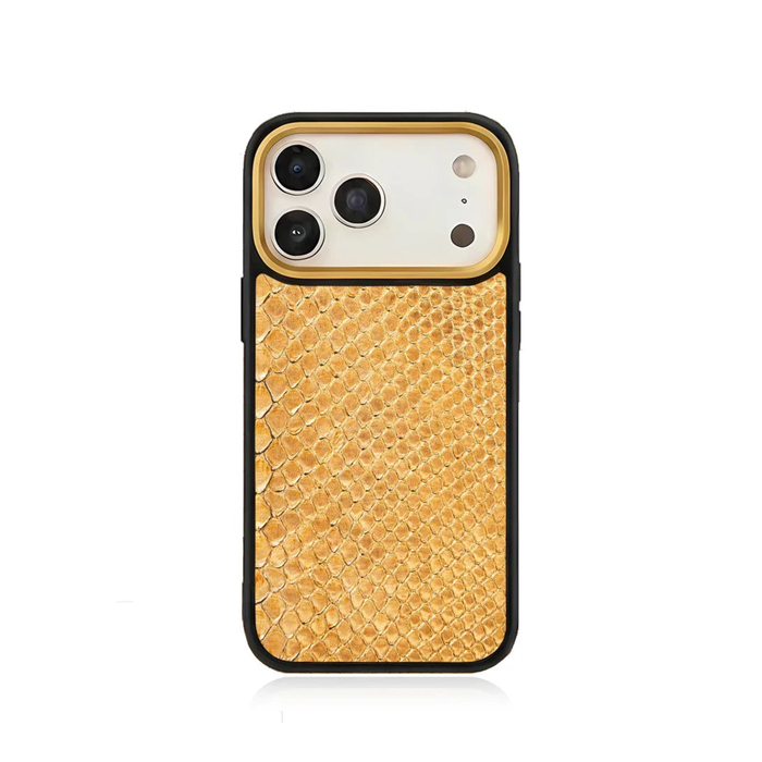 stylish gold iphone cover