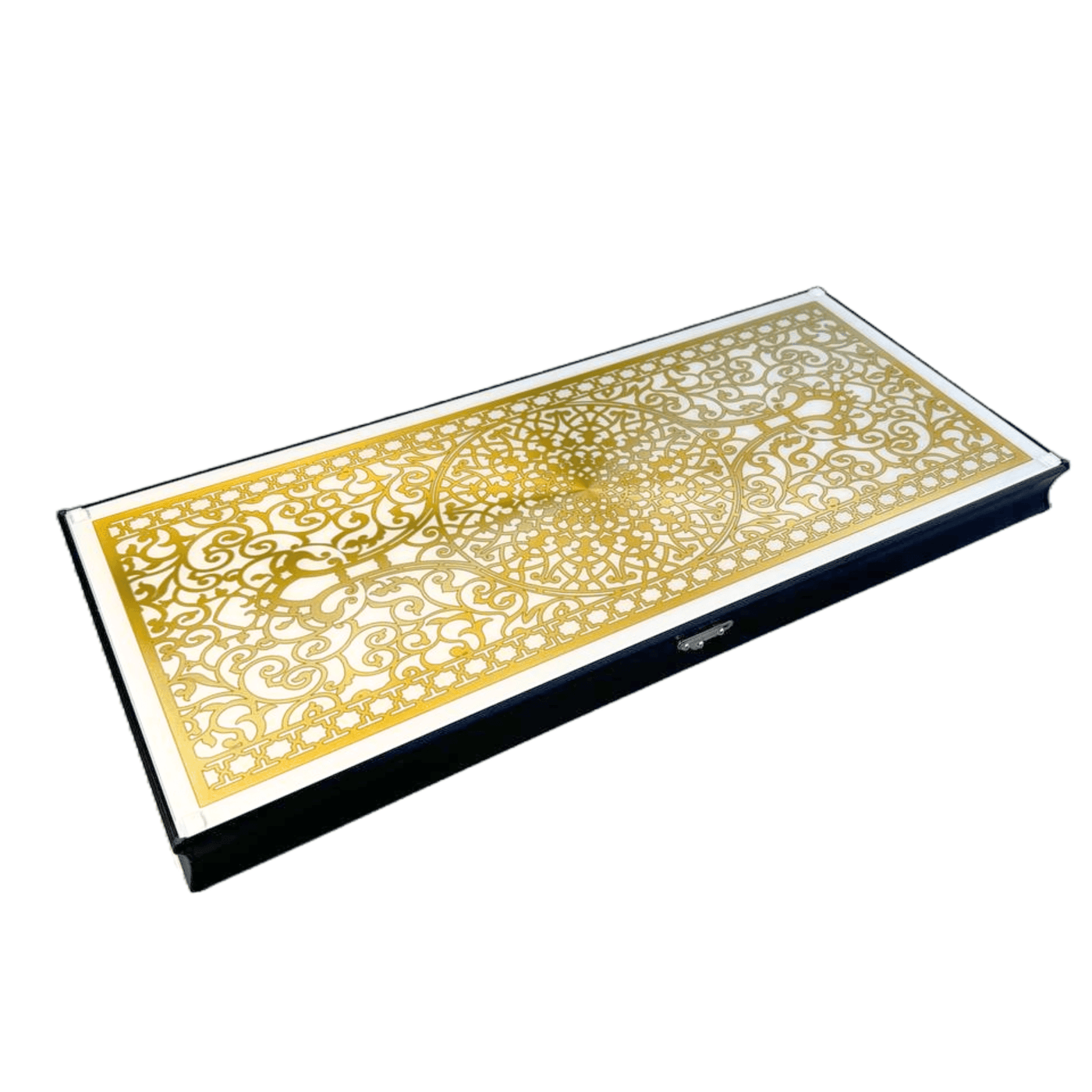 Glass Backgammon Premium Glass Backgammon Set, Stylish Backgammon Board