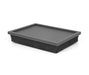 Luxurious Calfskin Suede Teseo Tray Perfect for Elegant Breakfast in Bed