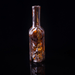 Unique Fiery Silhouette Antique Vase Bottle