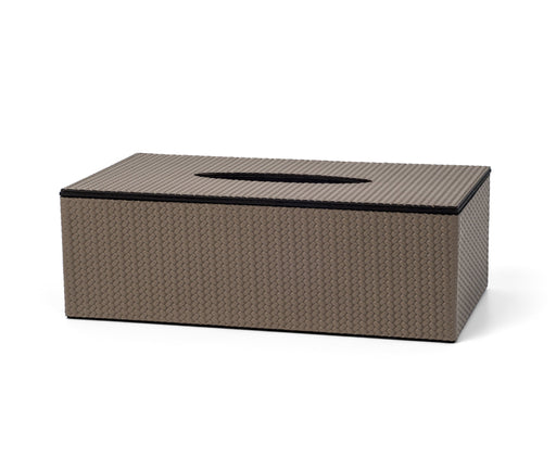 Luxury rectangular tissue box with magnetic lid