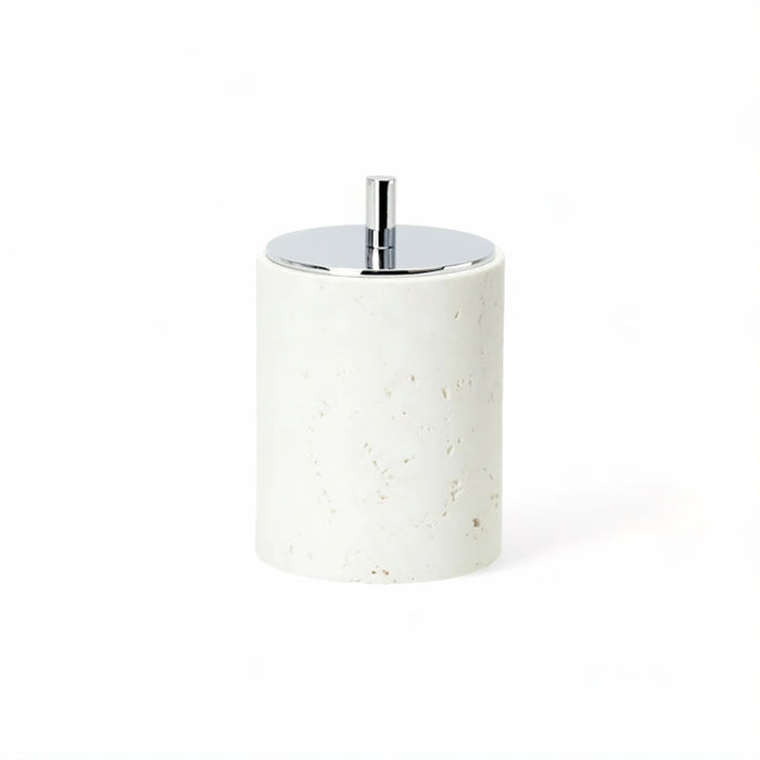 Travertine Bathroom Accessories Set – Natural Elegance