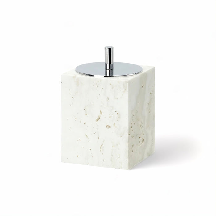 Travertine Bathroom Accessories Set – Natural Elegance