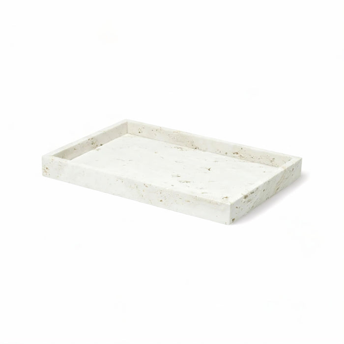 Travertine Bathroom Accessories Set – Natural Elegance