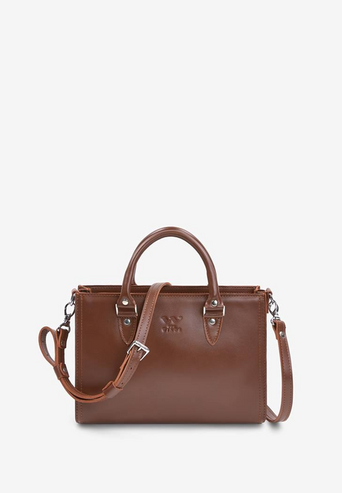 Elegant women's leather handbag