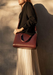 Women's upscale leather purse