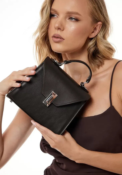 Women's Leather Crossbody Bag – Elegant, Compact and Handcrafted