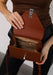Women's Leather Crossbody Bag – Elegant, Compact and Handcrafted