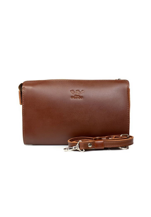 Elegant Sleek Women's Bag in Genuine Leather