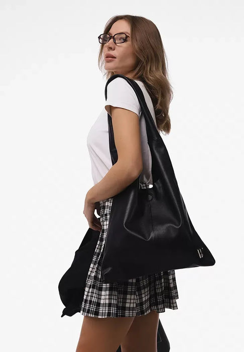 Women's Leather Shopper Tote – Chic and Practical Daily Accessory