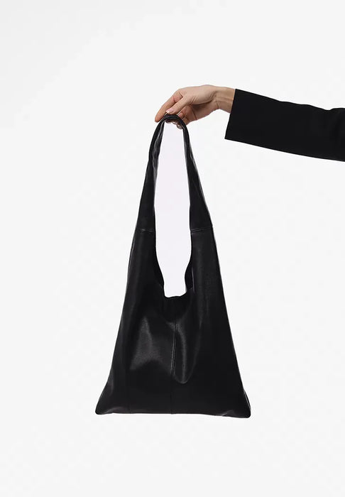 Women's Leather Shopper Tote – Chic and Practical Daily Accessory