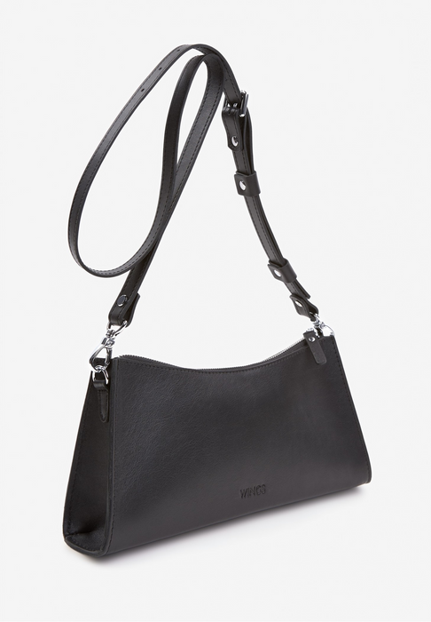 Compact Leather Handbag with Timeless Appeal