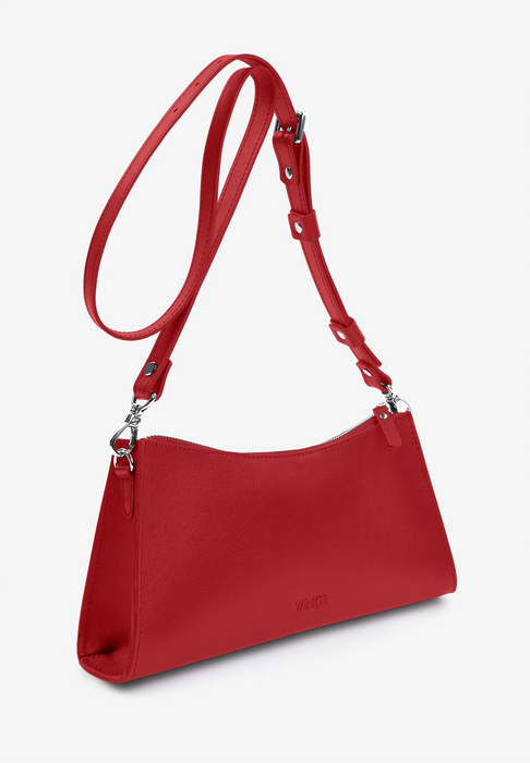 Compact Leather Handbag with Timeless Appeal