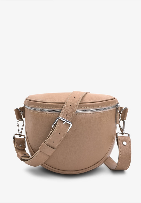 Leather Belt Crossbody Bag – Versatile and Stylish Design