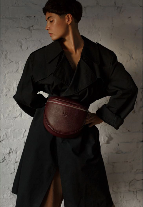 Leather Belt Crossbody Bag – Versatile and Stylish Design