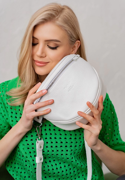 Leather Belt Crossbody Bag – Versatile and Stylish Design