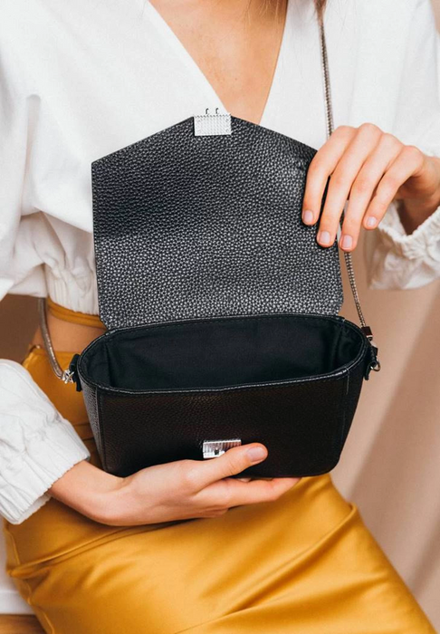 Soft Grain Leather Purse for Women - Elegant Bag