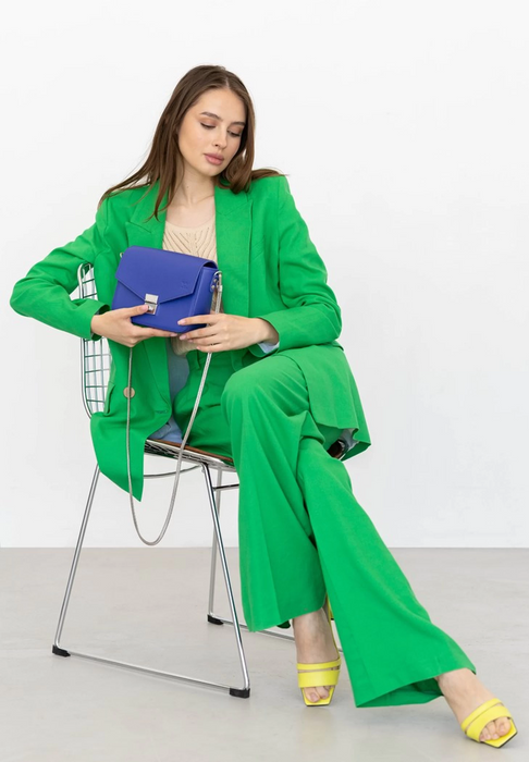 Soft Grain Leather Purse for Women - Elegant Bag
