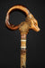 Unique Design Fox Walking Cane, Victorian Folk Art Dress Walking Stick - Artynov | Unique Handmade Accessories