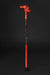 Red Wooden Dragon Head Walking Stick, Hand Carved - Hand Painting