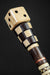 Vintage gambling cane with dice handle