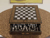Black chess board set
