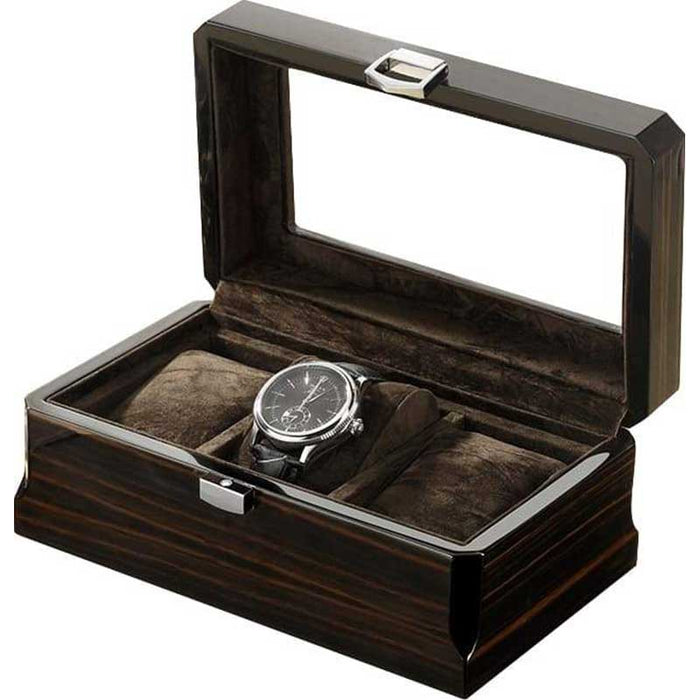 Wooden Watch Organizer with 3 Slots