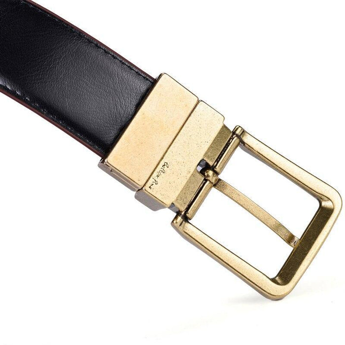 Reversible 2 In 1 Leather Belt For Men, Elite Style