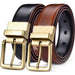 Reversible 2 In 1 Leather Belt For Men, Elite Style