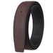 Leather Belt Strap, For Pin Buckles, Reversible, Django Model