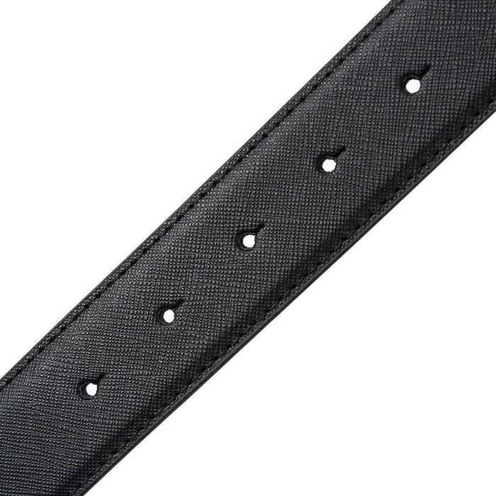 Leather Belt Strap, For Pin Buckles, Reversible, Django Model