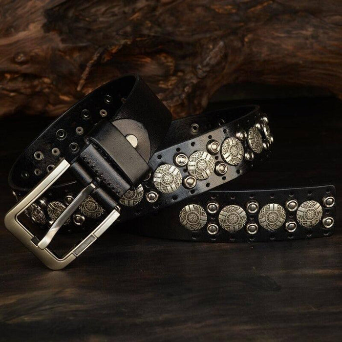 Studded Belt For Women or Men, Ciradyl Model