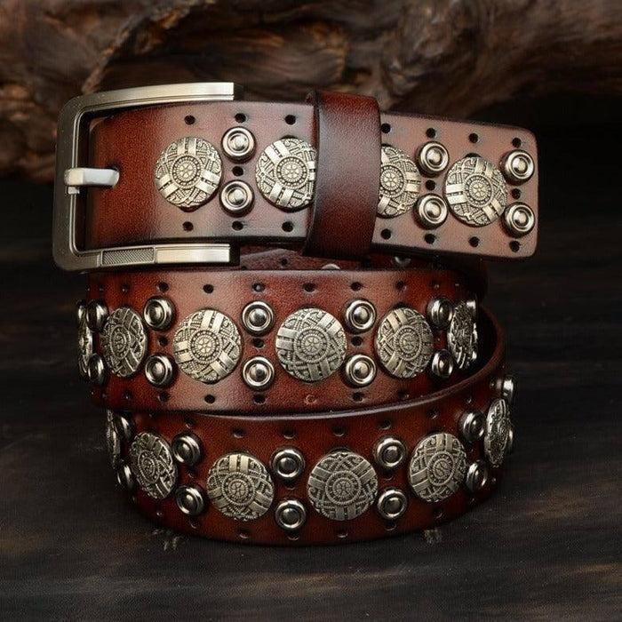 Studded Belt For Women or Men, Ciradyl Model