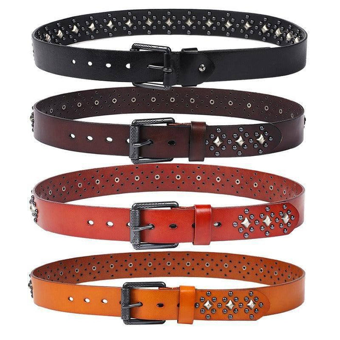 Studded Belt For Women or Men, Kloeada Model