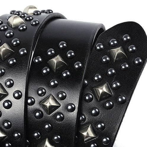 Studded Belt For Women or Men, Kloeada Model