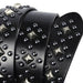 Studded Belt For Women or Men, Kloeada Model - Artynov | Unique Handmade Accessories