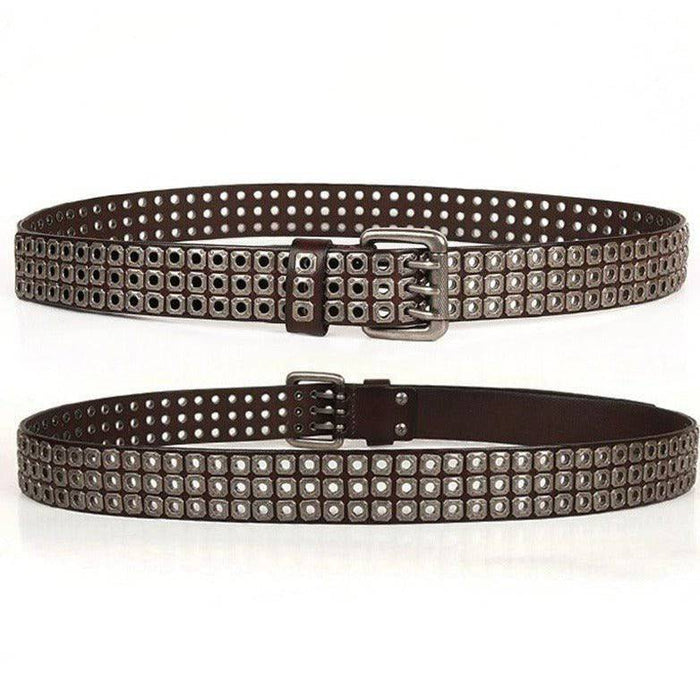 Stylish Studded Belt For Women or Men, Amara Model - Artynov | Unique Handmade Accessories