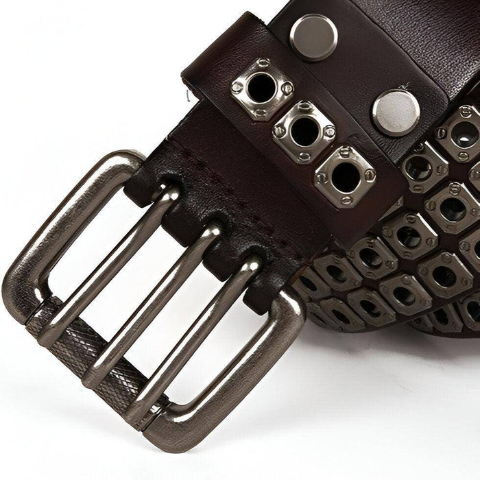 Stylish Studded Belt For Women or Men, Amara Model - Artynov | Unique Handmade Accessories