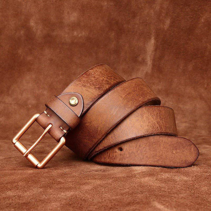 Unique Leather Belt For Women or Men, Nisha Model - Artynov | Unique Handmade Accessories