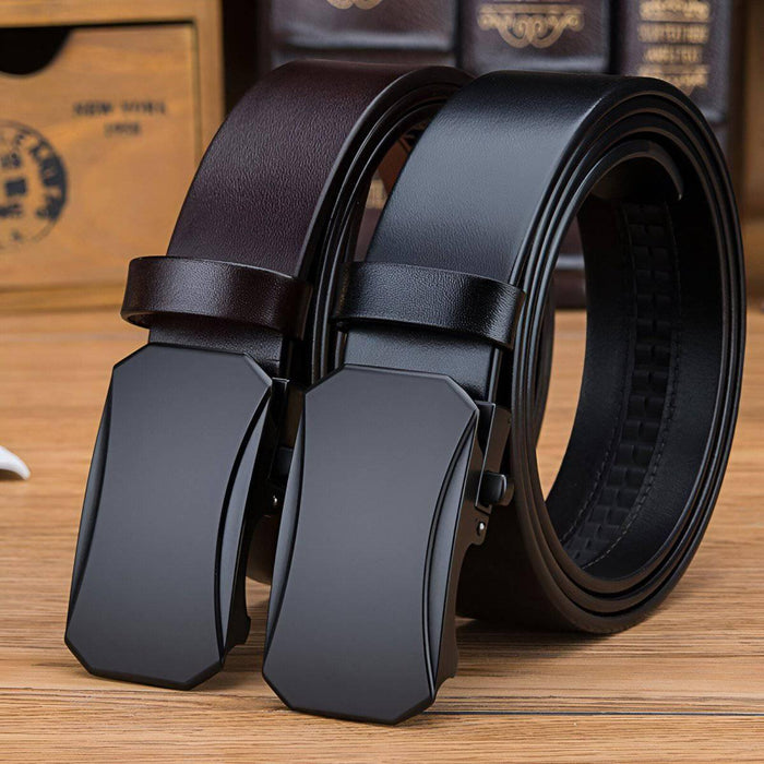 Full Grain Leather Suit Belt For Men, Antonio Model