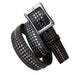 Studded Leather Belt For Women or Men, Ena Model