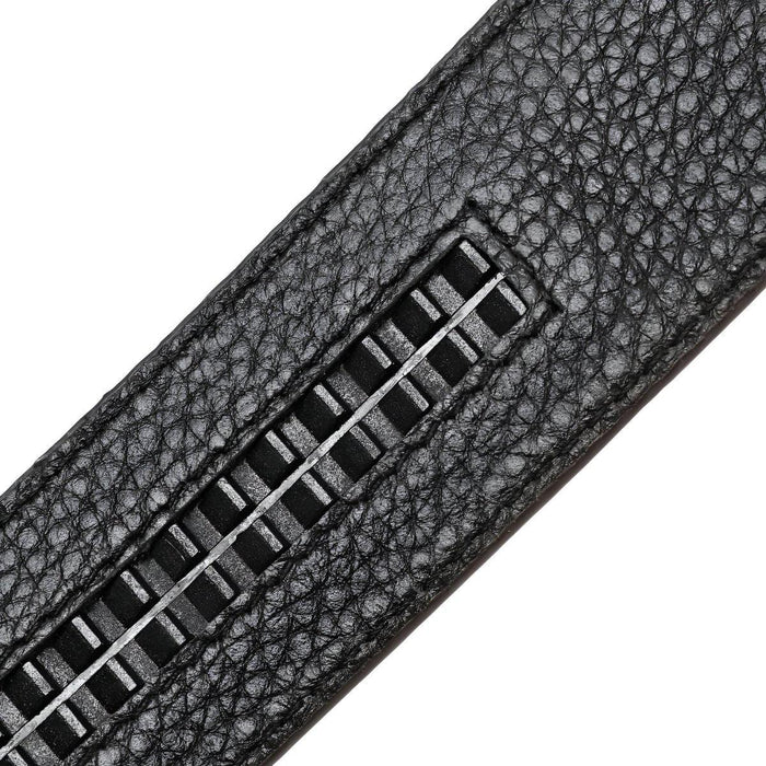 Leather Belt Strap, Crocodile Look, Damien Model