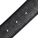 Leather Belt Strap, For Pin Buckles, Crocodile Appearance, Colia Model