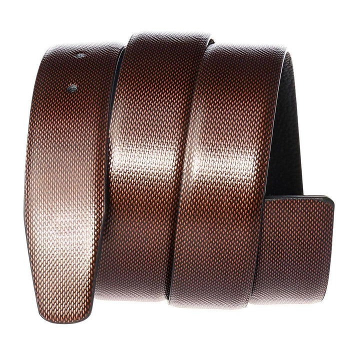 Leather Belt Strap, For Pin Buckles, Snake Look, Boldo Model